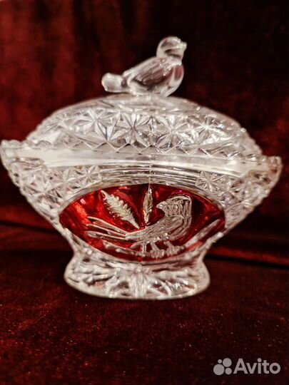 Хрустальная конфетница Hofbaer