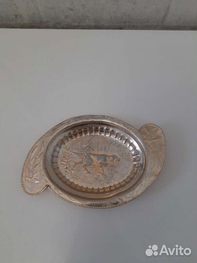 Пепельница винтаж СССР утиная охота