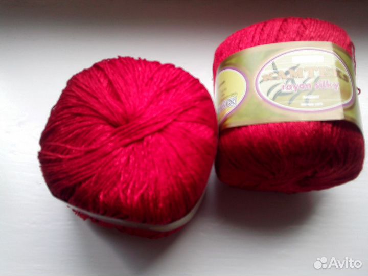 Пряжа для вязания Вискозная