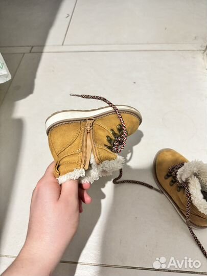 Сапоги зимние детские 21 размер