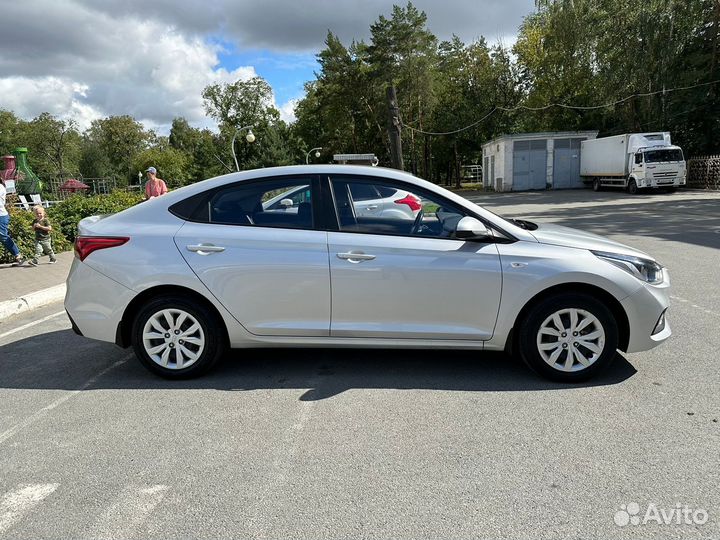 Hyundai Solaris 1.6 МТ, 2017, 105 000 км