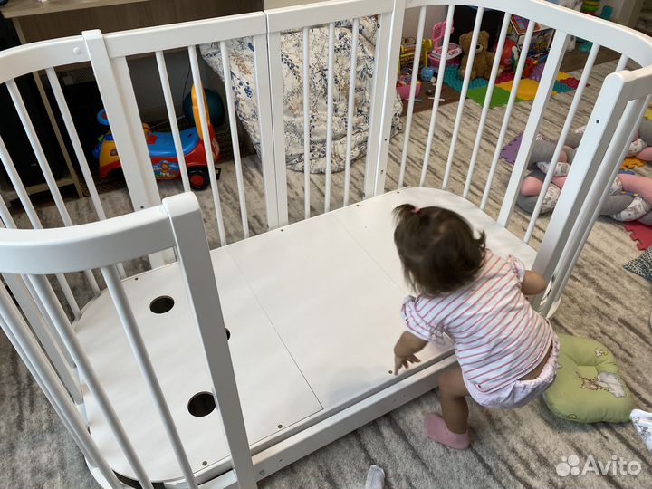 Кроватка-трансформер Dreams Smart Бук