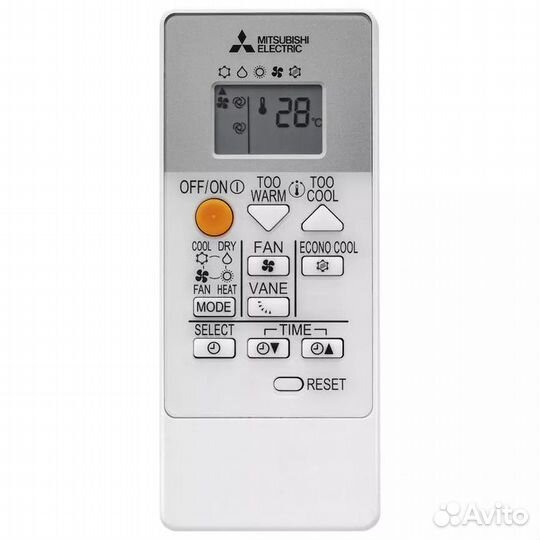 Сплит система Mitsubishi Electric MSZ-HR25VFK/MUZ