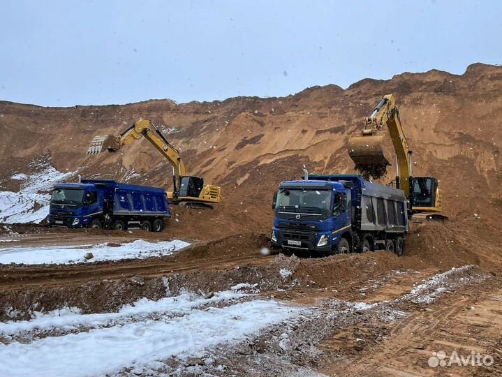 Песок мытый с доставкой