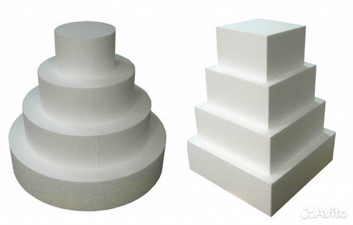 Фальшярус для торта, буквы, из пеноаласта