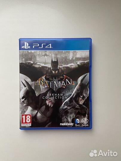 Диск Batman arkham collection ps4