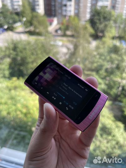 Крутой плеер samsung yp-r1 с бт хорошее сост