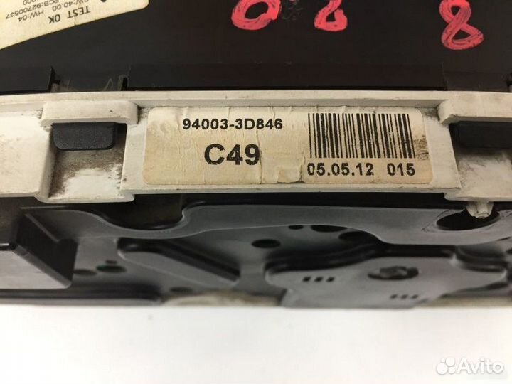 Панель приборов Hyundai Sonata 4