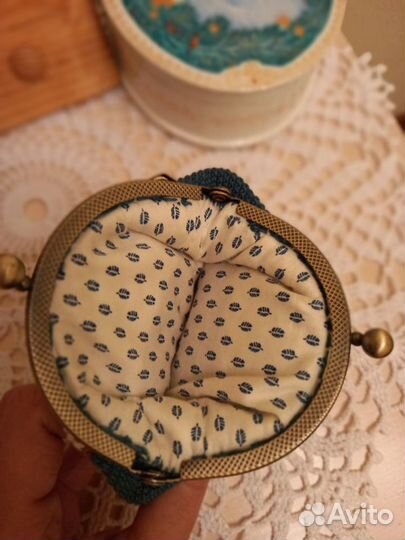 Кошелек вязаный (ручная работа)