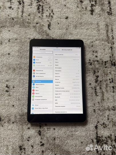 iPad mini 1 32gb wi-fi + sim