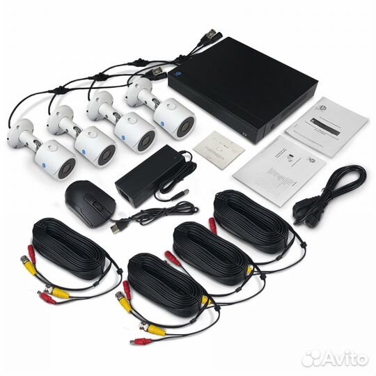 Комплект видеонаблюдения Barton AHD/TVI/CVI 4.2 10