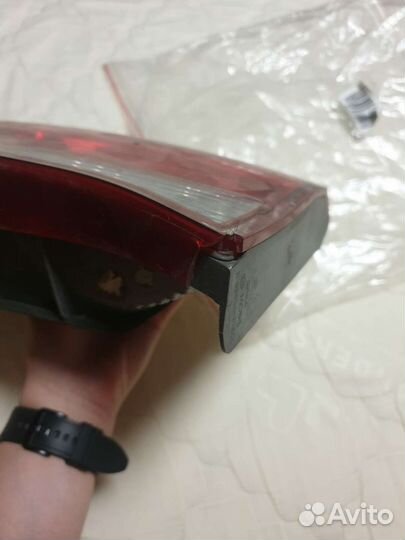 Kia rio 3 ресталинг фонарь