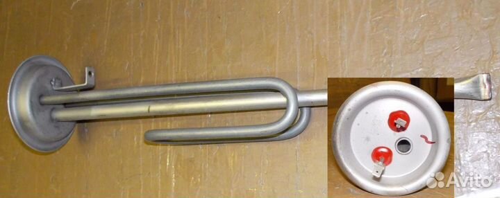 Тэн в/н RF 92mm, 2000w-230v, нерж. (RGS1-WH1), за