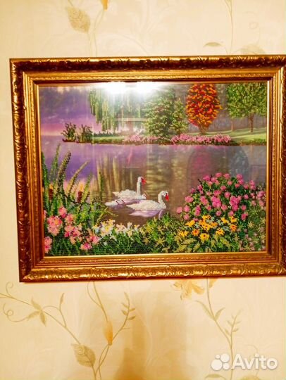 Картины из бисера