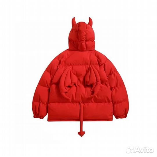 Куртка y2k с рожками 2 цвета