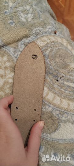 Ремень армейский кожаный