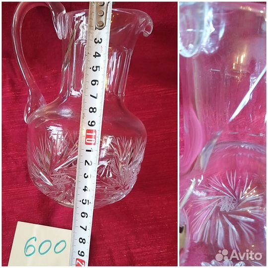 Хрусталь СССР с небольшими дефектами