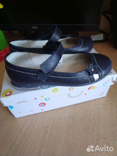 Туфли школьные для девочки 30