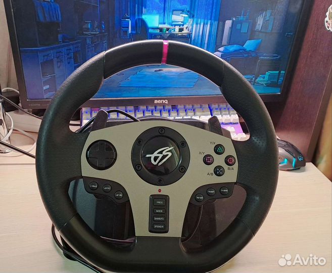 Игровой руль Dexp Pro 900 градусов