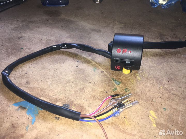 Блок переключателей для мопеда Alpha (правый)