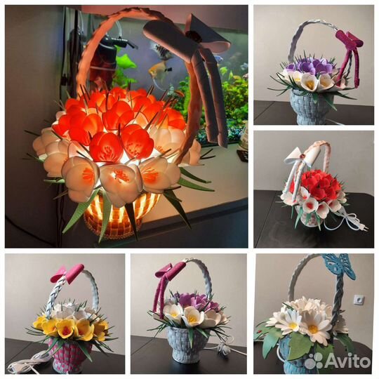 Светильники ручной работы из изолона