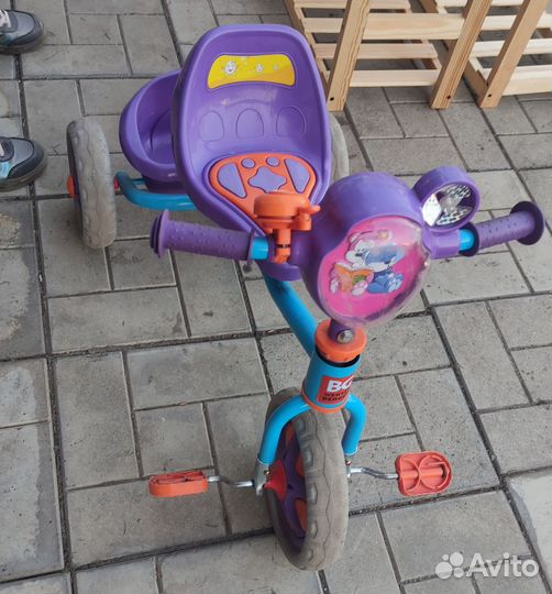 Велосипед трёхколёсный детский