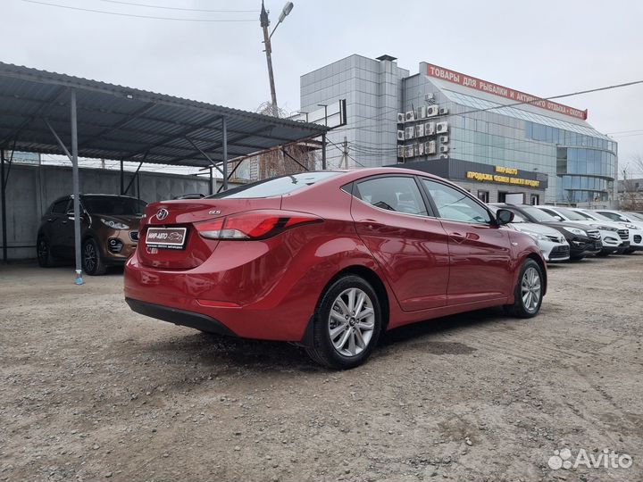 Hyundai Elantra 1.6 AT, 2015, 164 119 км