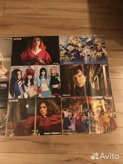 Плакаты из журналов все звезды