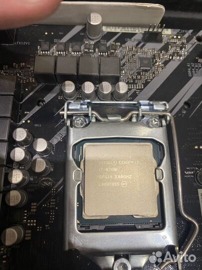 Процессор Intel i7 9700f + Asrock z390
