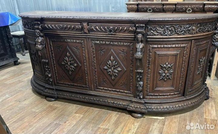 Комод дрессуар массив антикварный