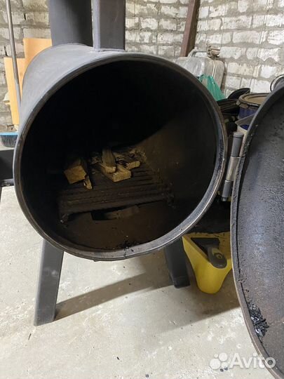 Печь буржуйка для гаража