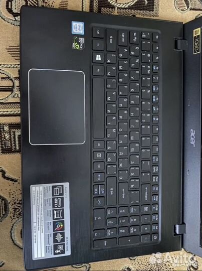 Ноутбук Acer e5-575g-74cq