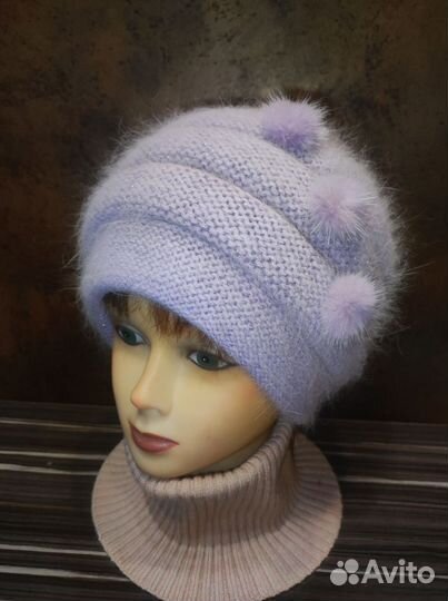 Шапка зимняя женская