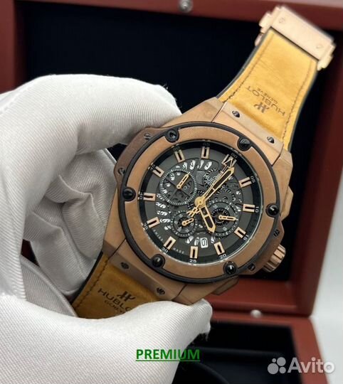 Массивные мужские часы Hublot