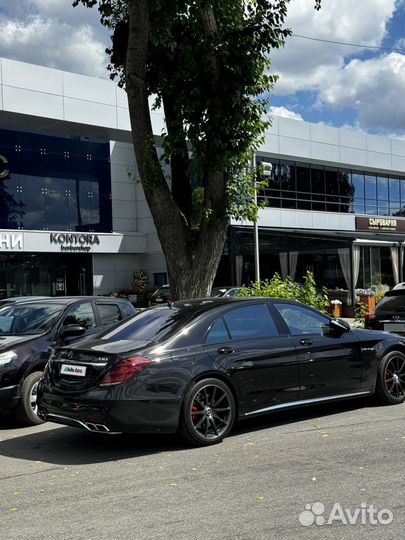 Mercedes-Benz S-класс AMG 4.0 AT, 2017, 48 000 км