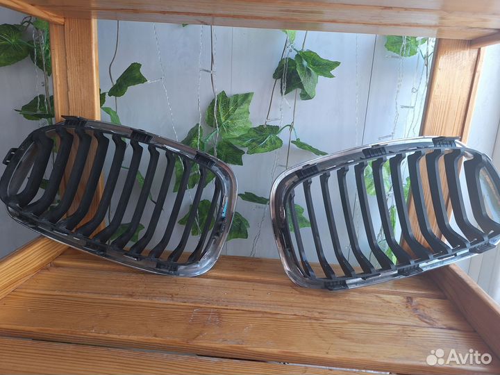 Ноздри bmw f20 решётки радиатора