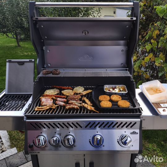 Газовый гриль Napoleon, Rogue-525 XT стальной
