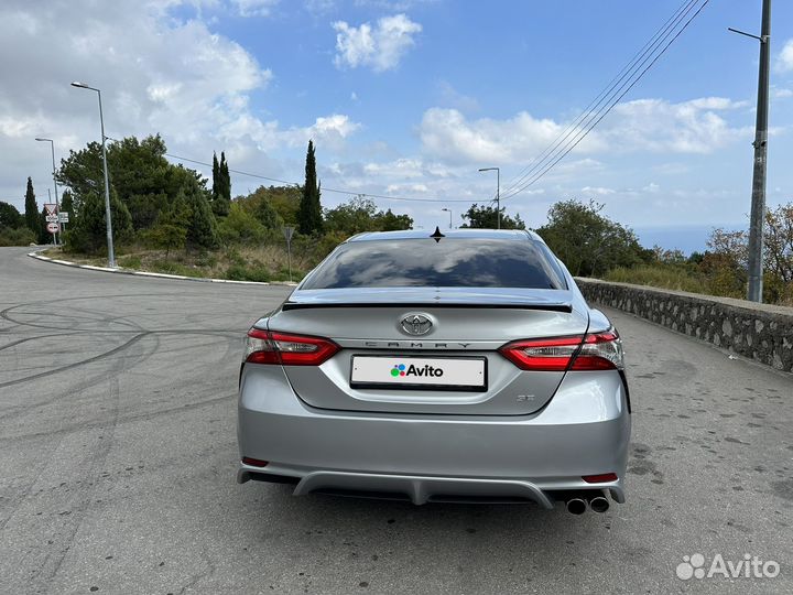 Toyota Camry 2.5 AT, 2018, 107 000 км