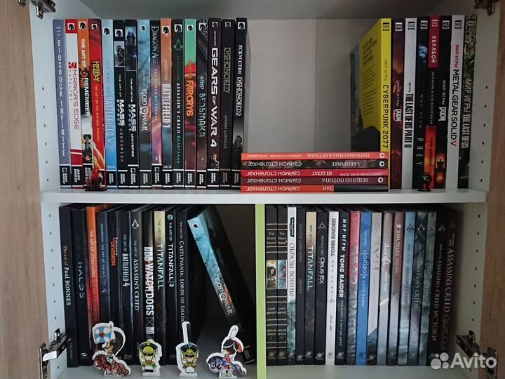 Комиксы, артбуки, книги