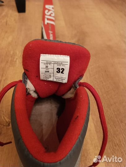 Лыжи беговые детские tisa 130 см