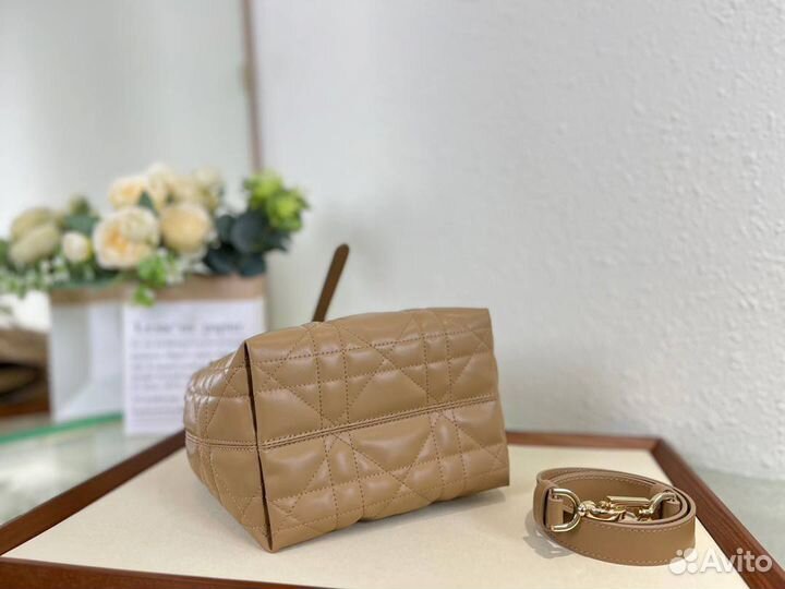 Сумка Тоут Christian Dior Toujours коричневая