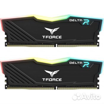 32Gb (2x16Gb) 3200MHz DDR4 teamgroup T-Force Delta