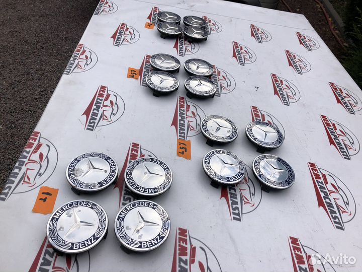 Колпачки на диски Mercedes