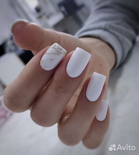 Маникюр, гель лак, наращивание, укрепление гелем