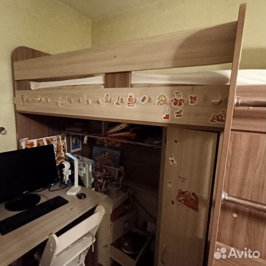 Кровать чердак бу детская