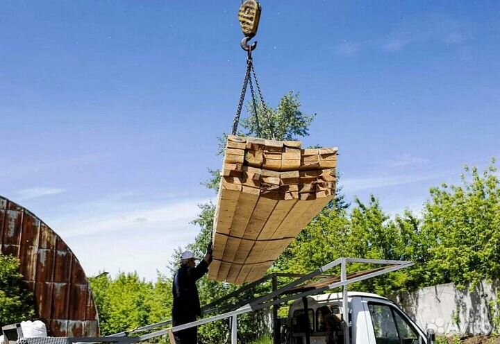 Куб Доски обрезной 25*150 (6м) сух