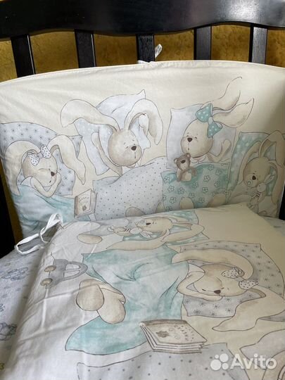 Бортики в детскую кроватку