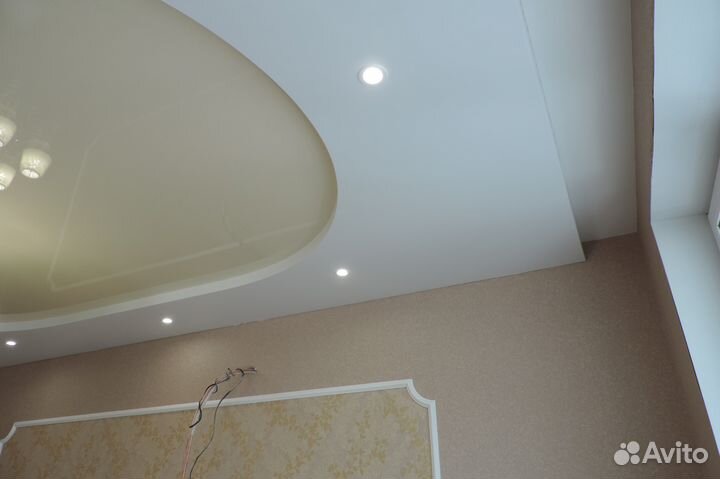 Натяжные потолки (короткие сроки)