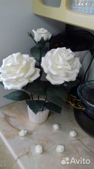 Цветы из Изолона