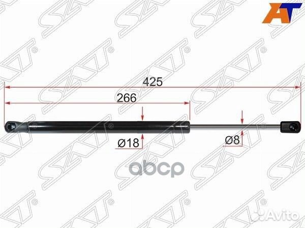 Амортизатор крышки багажника Duster/D10 ST90452
